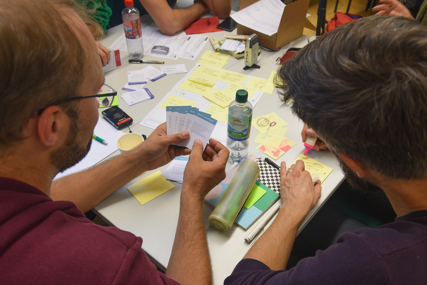 An international hands-on approach to Ideation